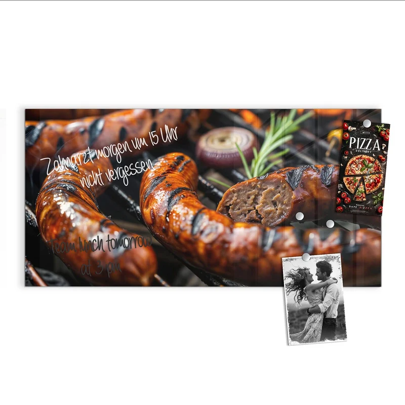 Magnettafel - Bratwurst vom Grill
