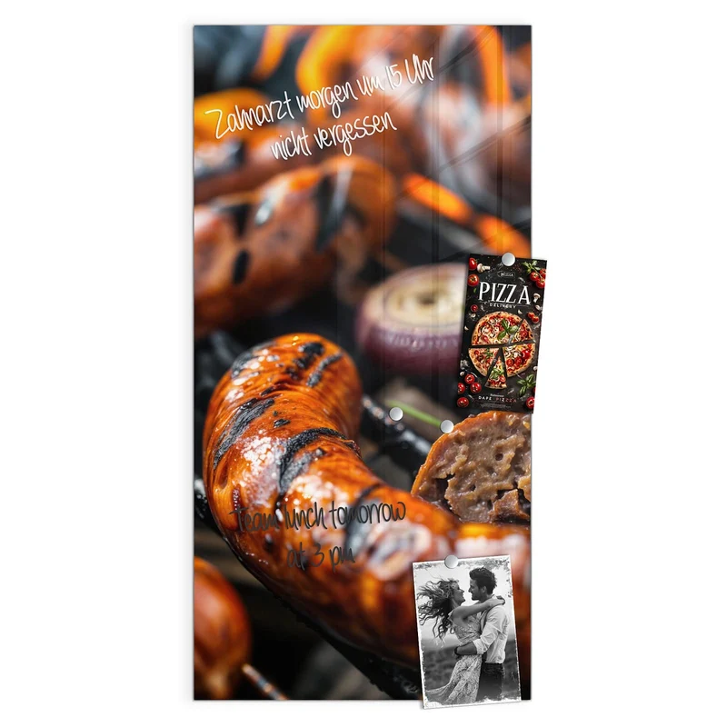 Magnettafel - Bratwurst vom Grill