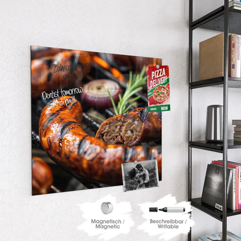 Magnettafel - Bratwurst vom Grill