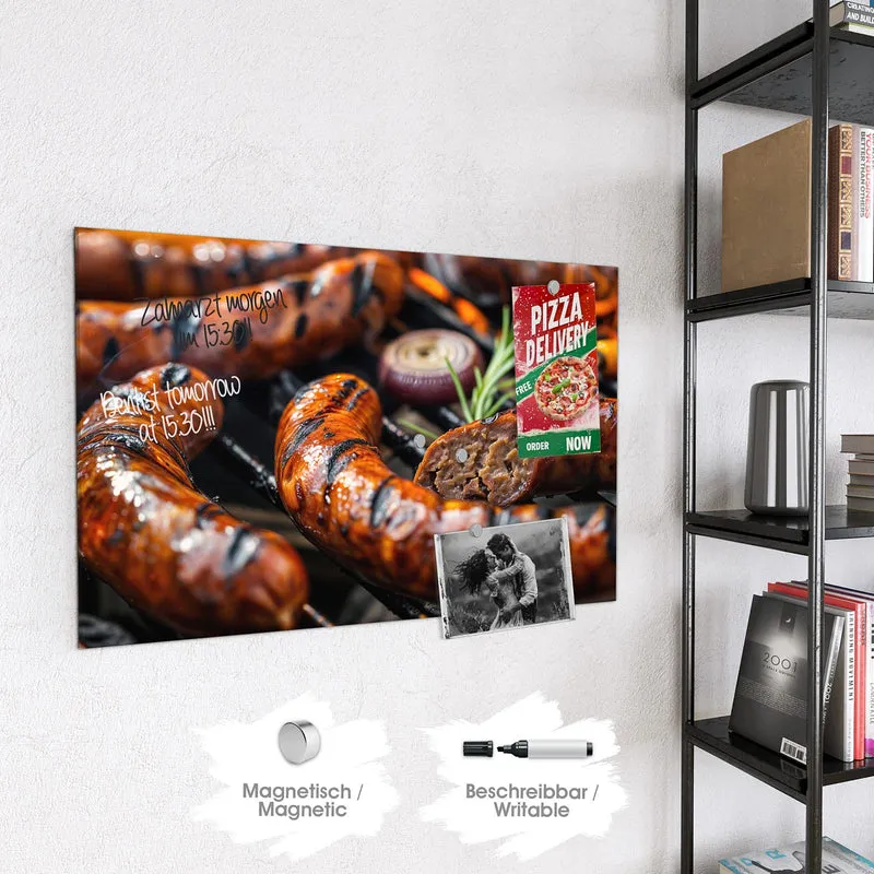 Magnettafel - Bratwurst vom Grill