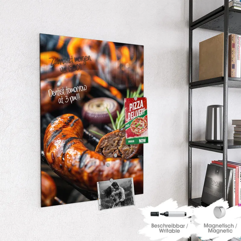 Magnettafel - Bratwurst vom Grill