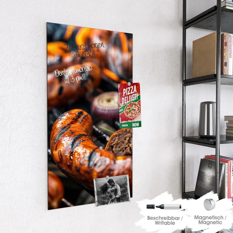 Magnettafel - Bratwurst vom Grill