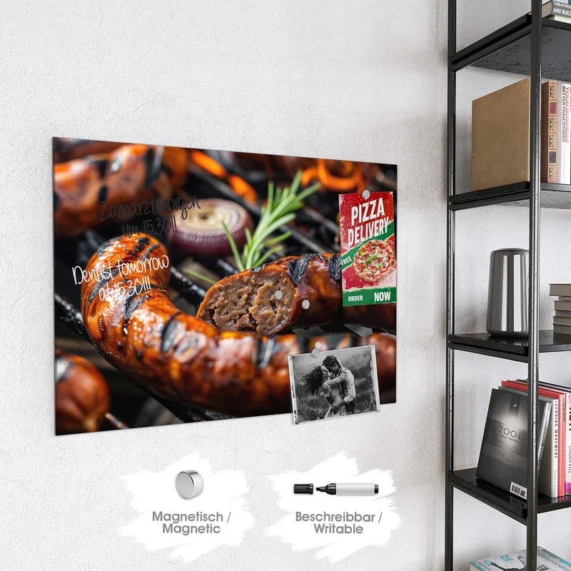 Magnettafel - Bratwurst vom Grill