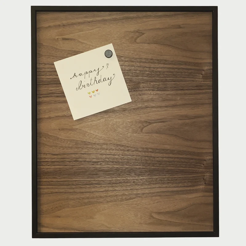Magnettafel - Nussbaum - groß