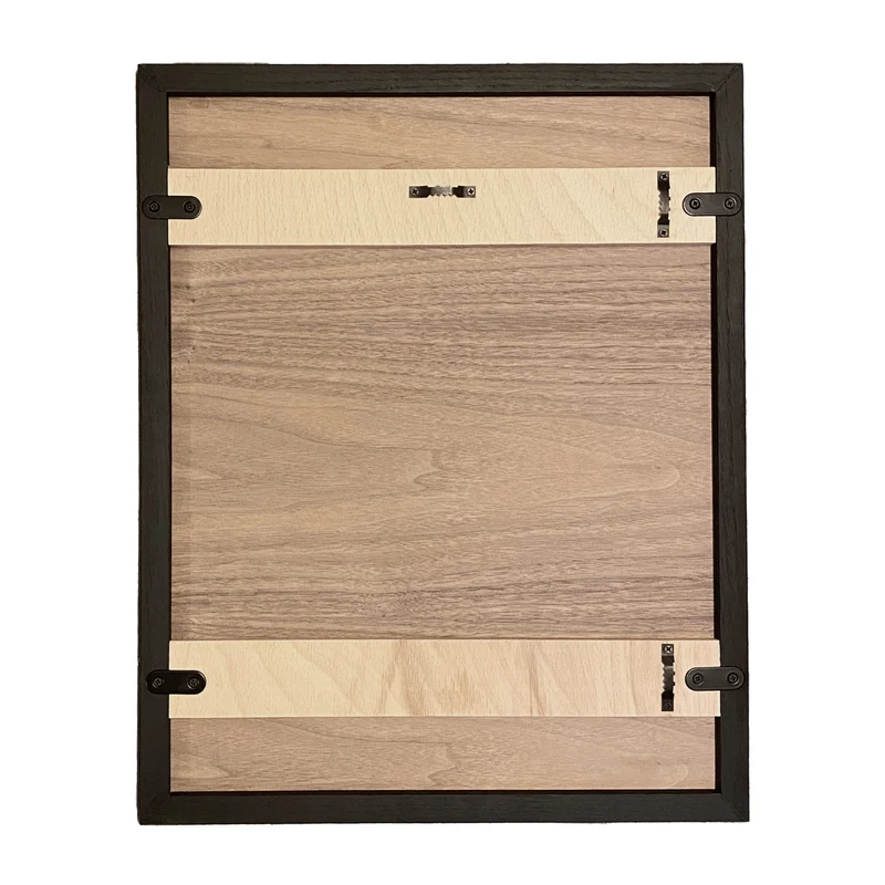 Magnettafel - Nussbaum - groß