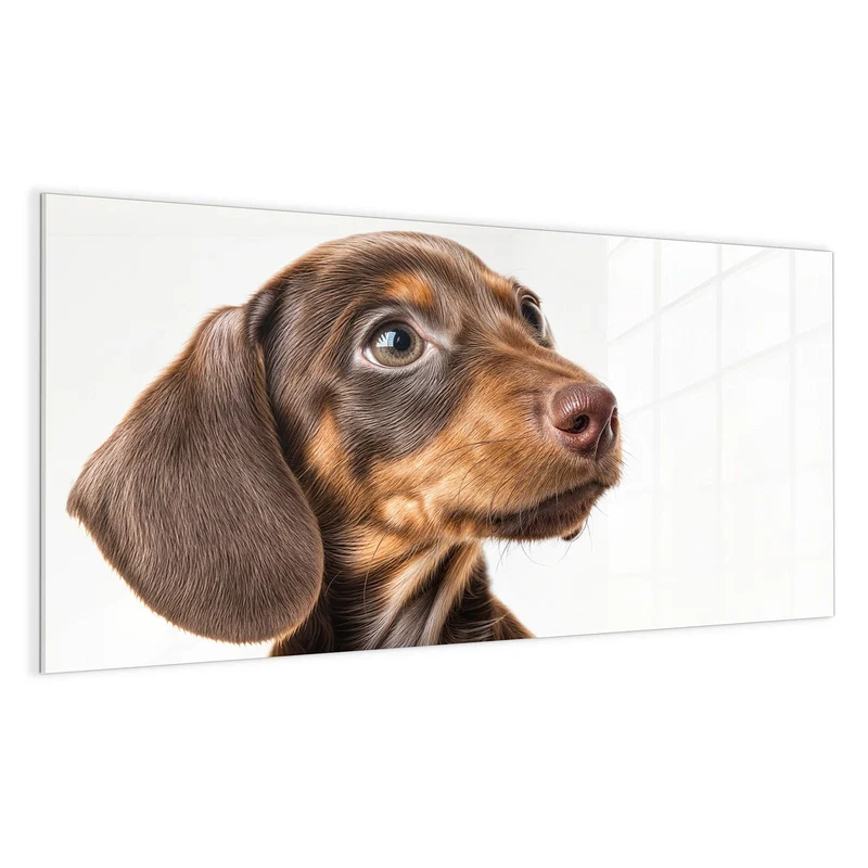 Magnettafel - Dackelwelpe