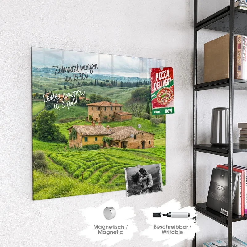 Magnettafel - Landhaus in der Toskana