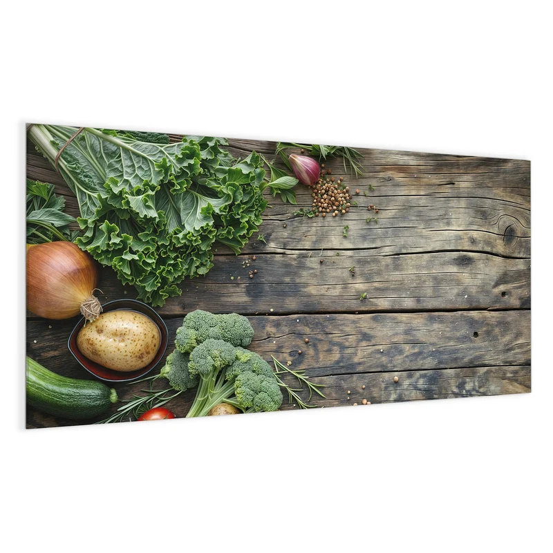 Magnettafel - Brokkoli und Grünkohl