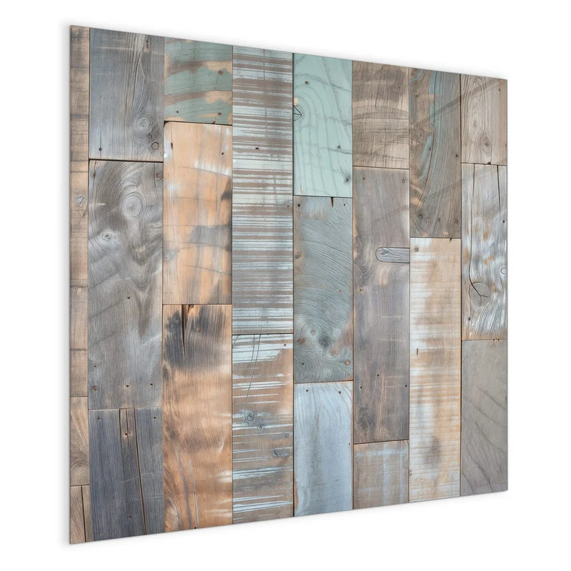 Magnettafel - Patchwork aus Altholz