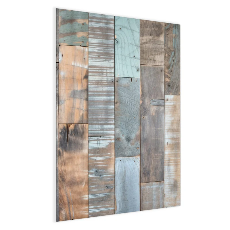 Magnettafel - Patchwork aus Altholz