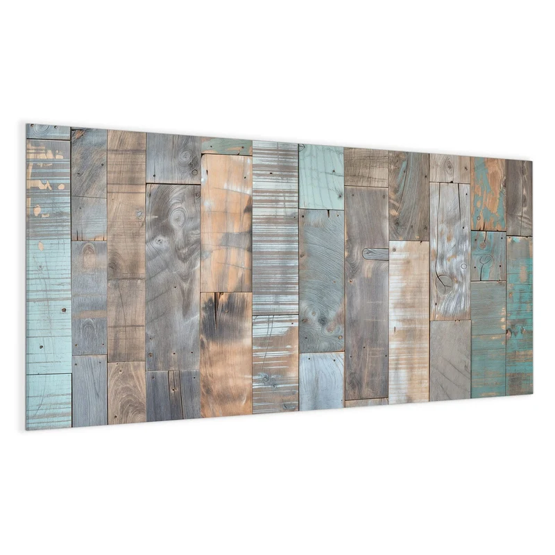 Magnettafel - Patchwork aus Altholz