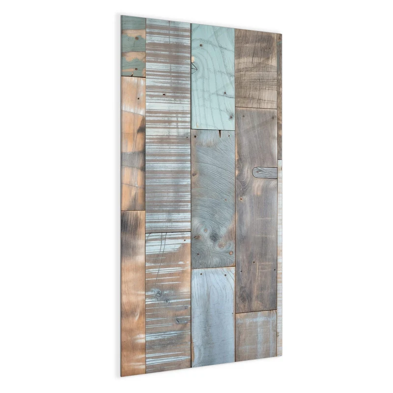 Magnettafel - Patchwork aus Altholz