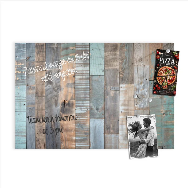 Magnettafel - Patchwork aus Altholz