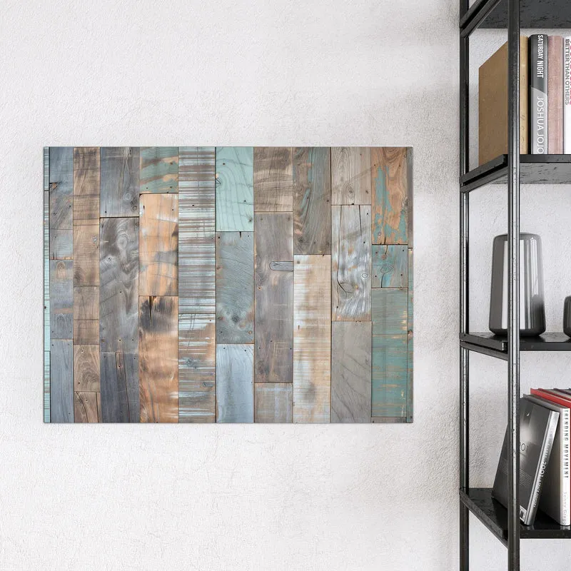 Magnettafel - Patchwork aus Altholz