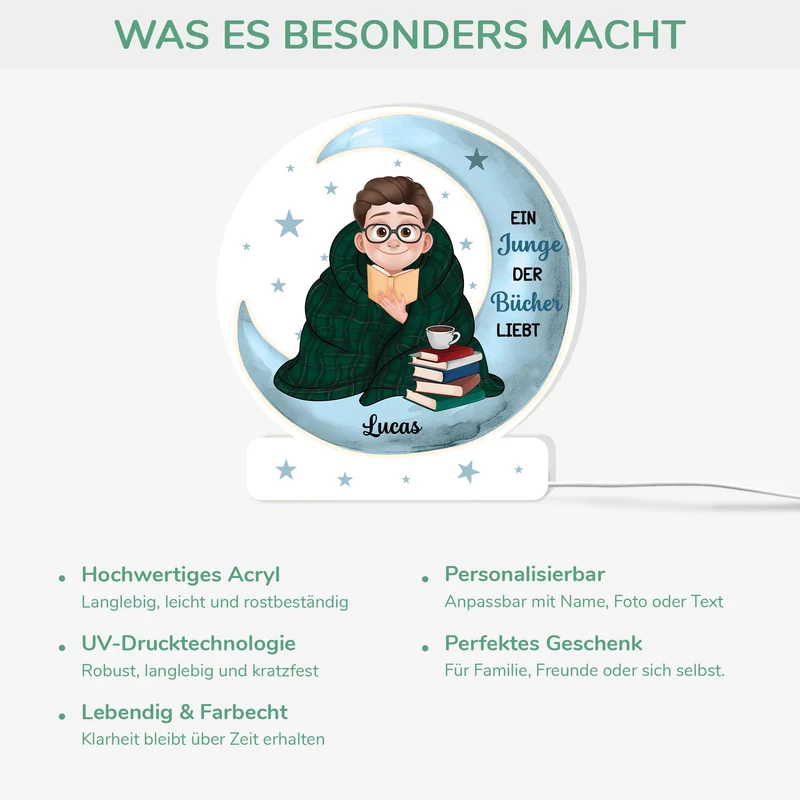 Junge Cartoon - Personalisierte Geschenke Für Jungs | Lightbox