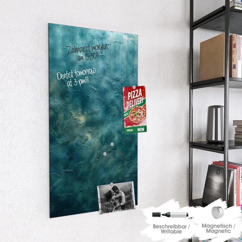 Magnettafel - Türkise Tiefe