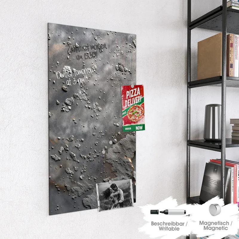 Magnettafel - Rauer Beton