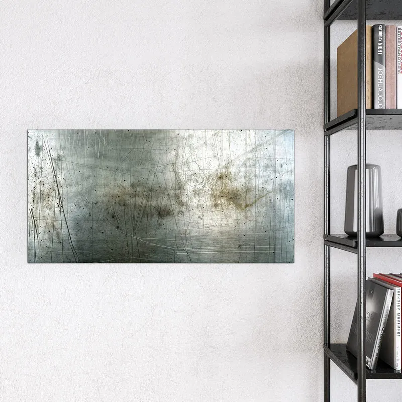Magnettafel - Zerkratzter Stahl