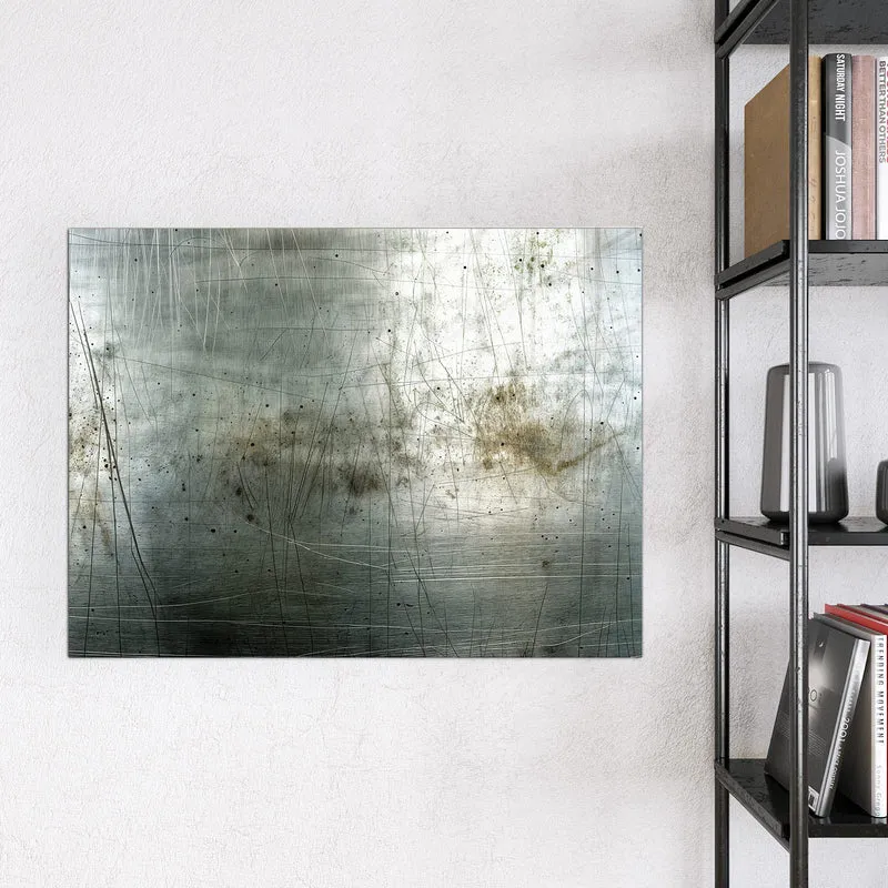 Magnettafel - Zerkratzter Stahl