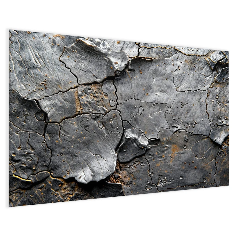 Magnettafel - Schiefer mit Rostspuren