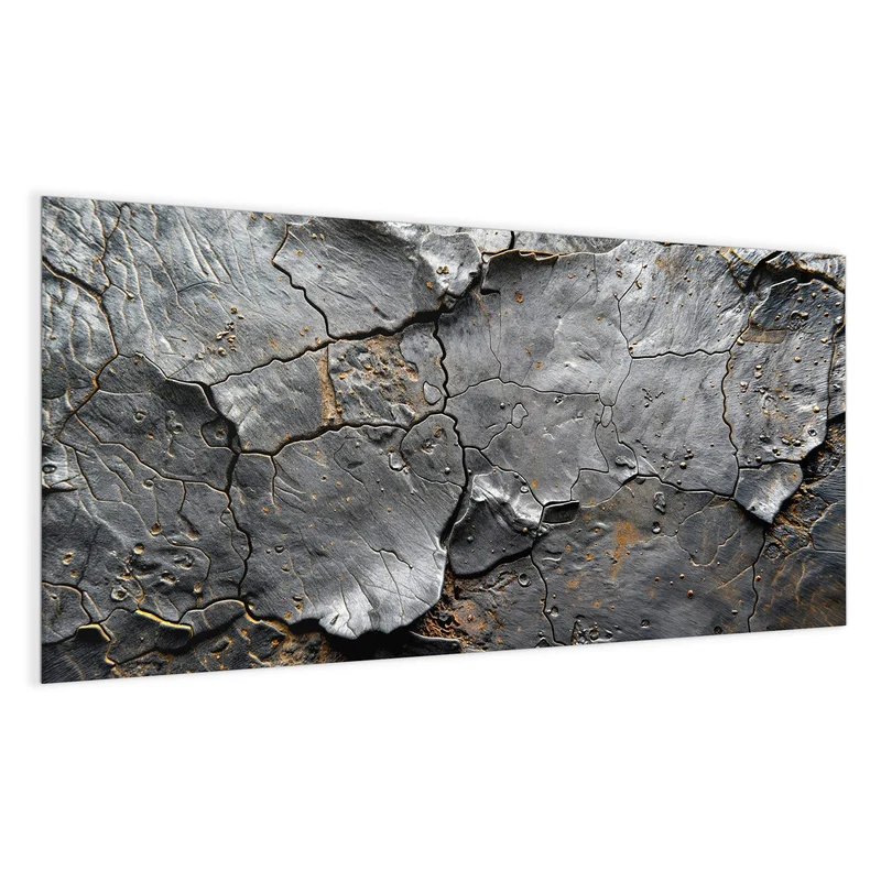 Magnettafel - Schiefer mit Rostspuren