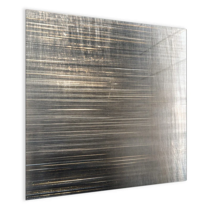Magnettafel - Gebürstetes Metall