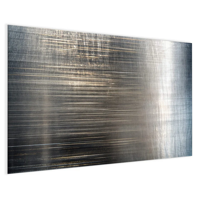 Magnettafel - Gebürstetes Metall