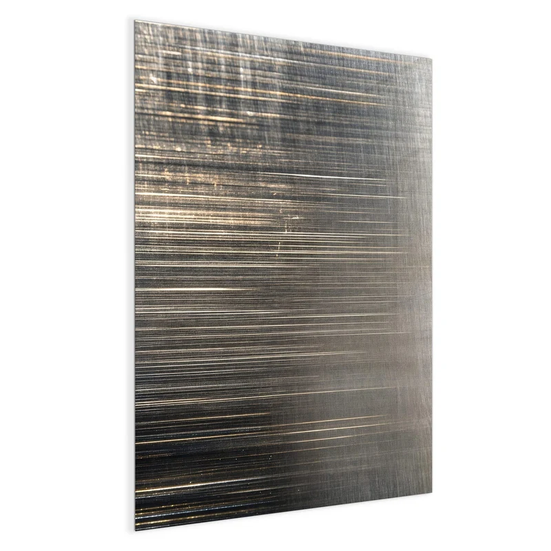 Magnettafel - Gebürstetes Metall