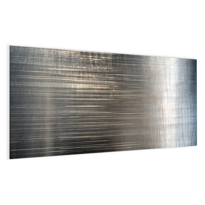 Magnettafel - Gebürstetes Metall