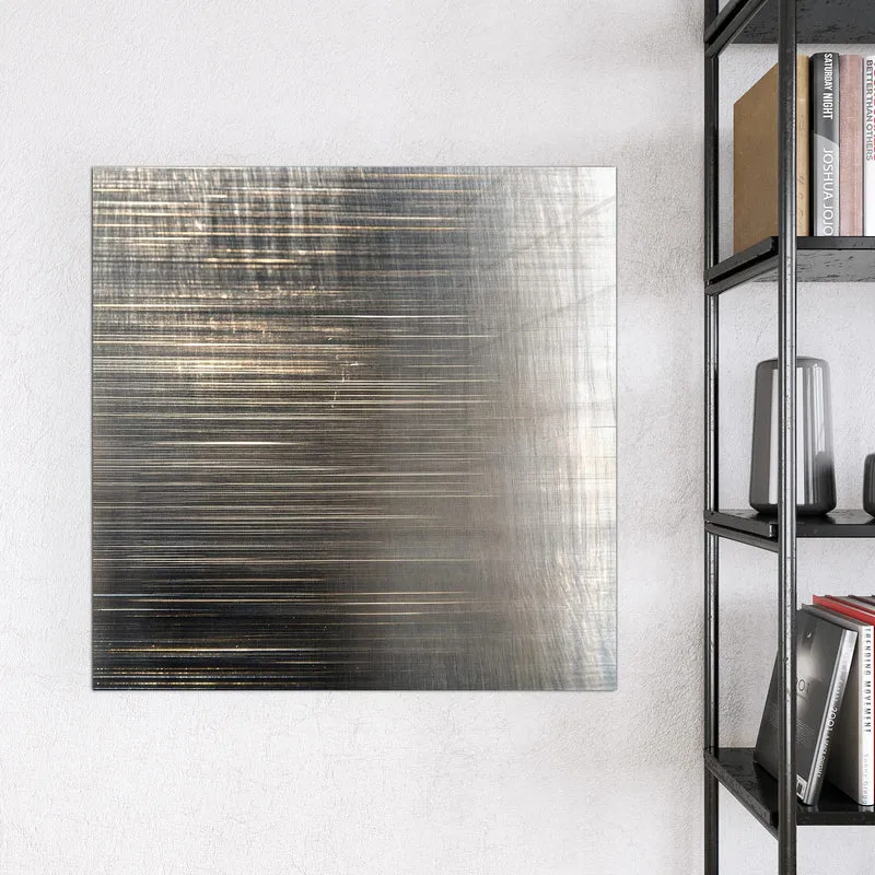 Magnettafel - Gebürstetes Metall