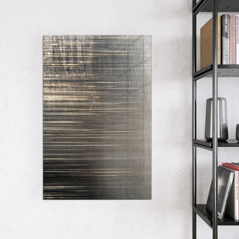 Magnettafel - Gebürstetes Metall