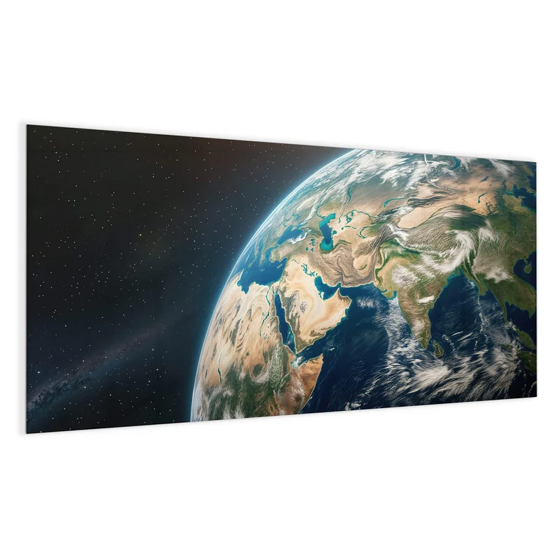 Magnettafel - Erdkugel mit Kontinenten