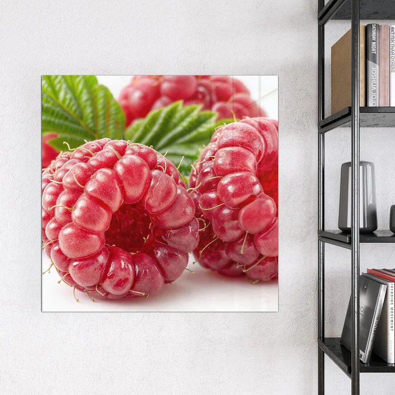 Magnettafel - Saftige Himbeeren