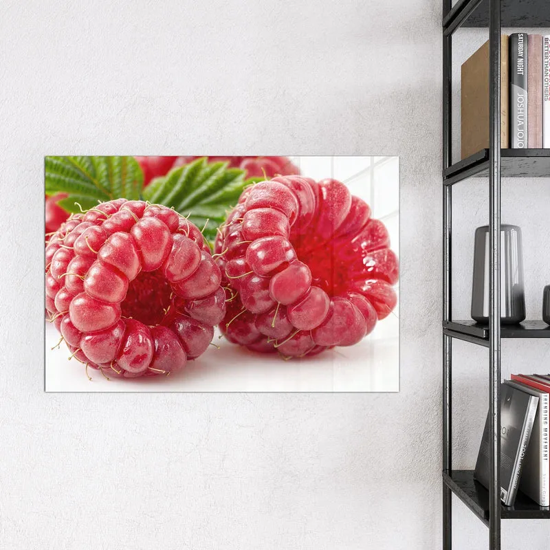 Magnettafel - Saftige Himbeeren