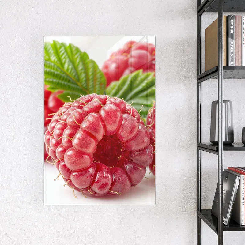 Magnettafel - Saftige Himbeeren