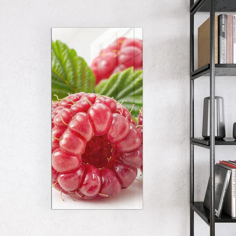 Magnettafel - Saftige Himbeeren