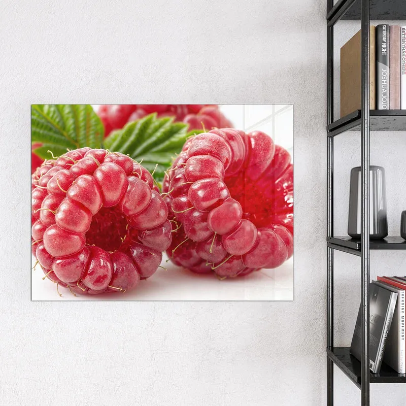 Magnettafel - Saftige Himbeeren