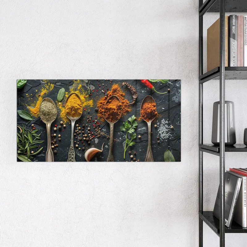 Magnettafel - Zwei Gewürzlöffel