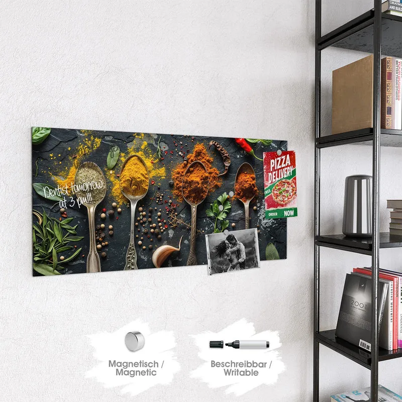 Magnettafel - Zwei Gewürzlöffel