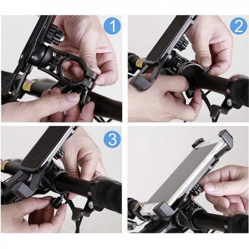 Fahrrad Handyhalterung Lenker Halter Motorrad Handhalter Lenkerhalterung Handyhalter
