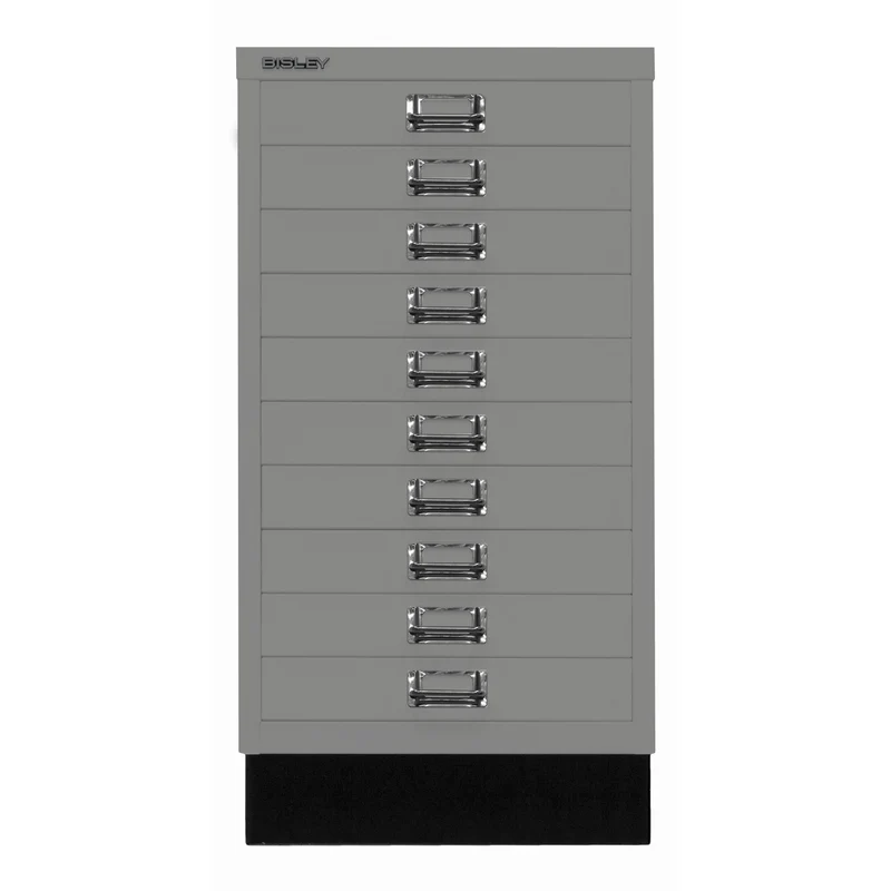Bisley MultiDrawer™ | Inkl. Sockel, DIN A3, 10 Schubladen