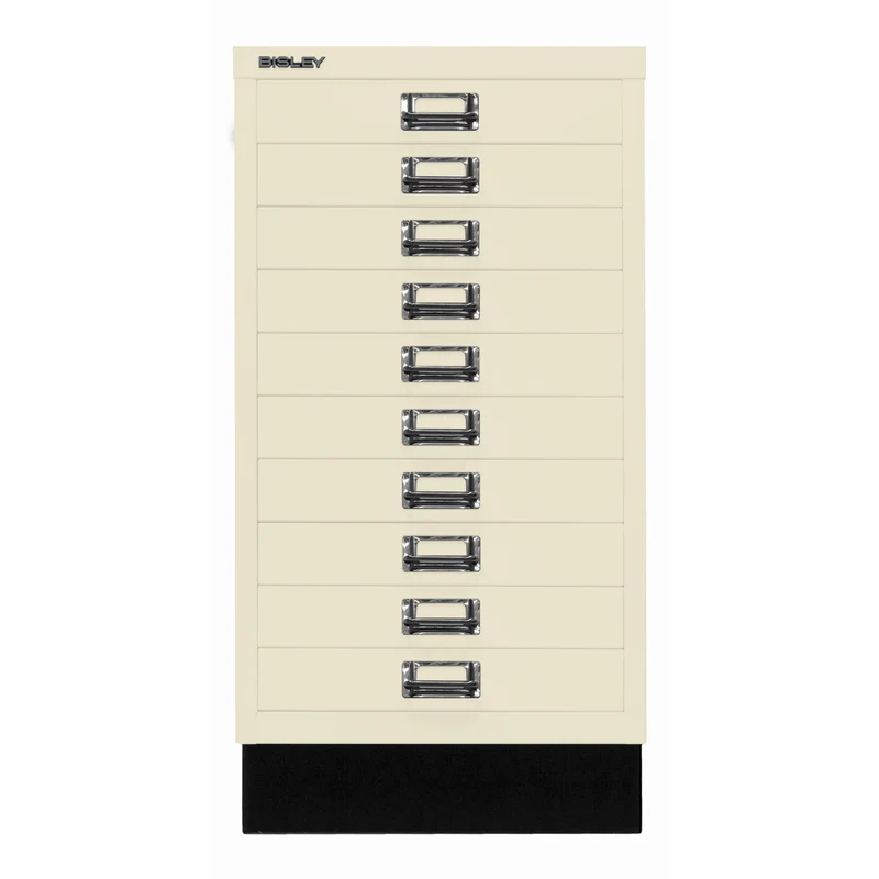 Bisley MultiDrawer™ | Inkl. Sockel, DIN A3, 10 Schubladen