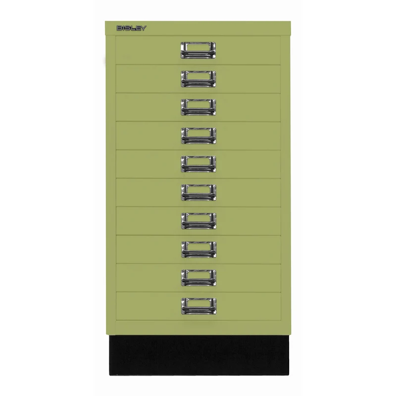 Bisley MultiDrawer™ | Inkl. Sockel, DIN A3, 10 Schubladen