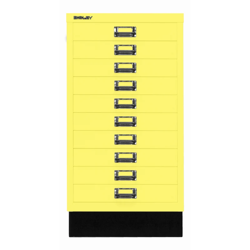 Bisley MultiDrawer™ | Inkl. Sockel, DIN A3, 10 Schubladen