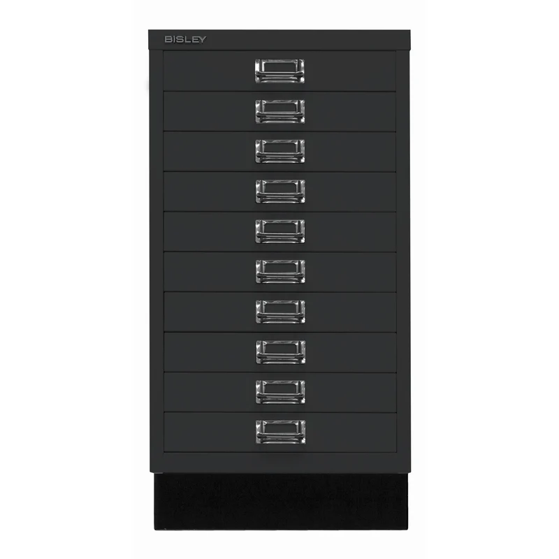 Bisley MultiDrawer™ | Inkl. Sockel, DIN A3, 10 Schubladen