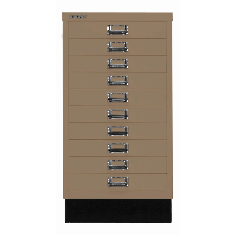 Bisley MultiDrawer™ | Inkl. Sockel, DIN A3, 10 Schubladen