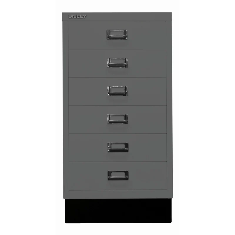 Bisley MultiDrawer™ | Inkl. Sockel, DIN A3, 6 Schubladen