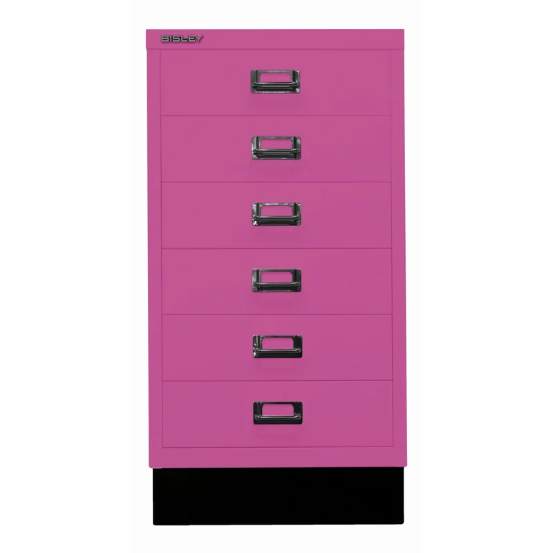 Bisley MultiDrawer™ | Inkl. Sockel, DIN A3, 6 Schubladen