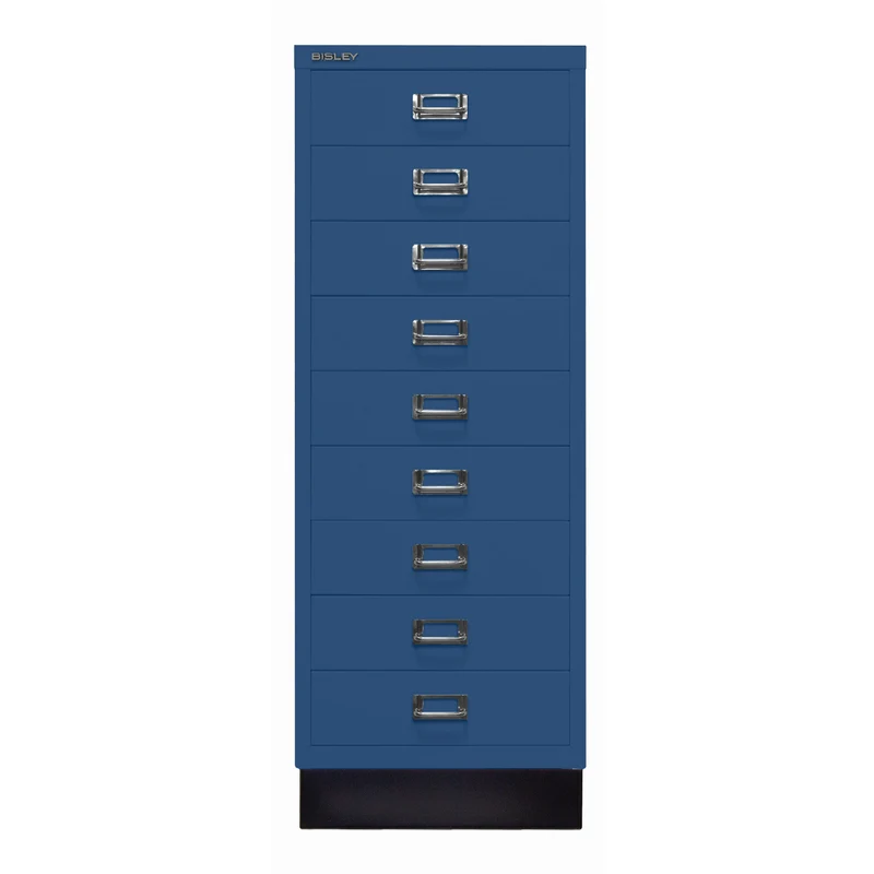 Bisley MultiDrawer™ | Inkl. Sockel, DIN A3, 9 Schubladen