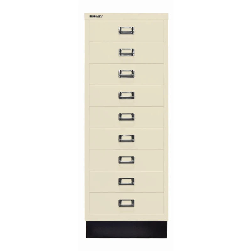 Bisley MultiDrawer™ | Inkl. Sockel, DIN A3, 9 Schubladen